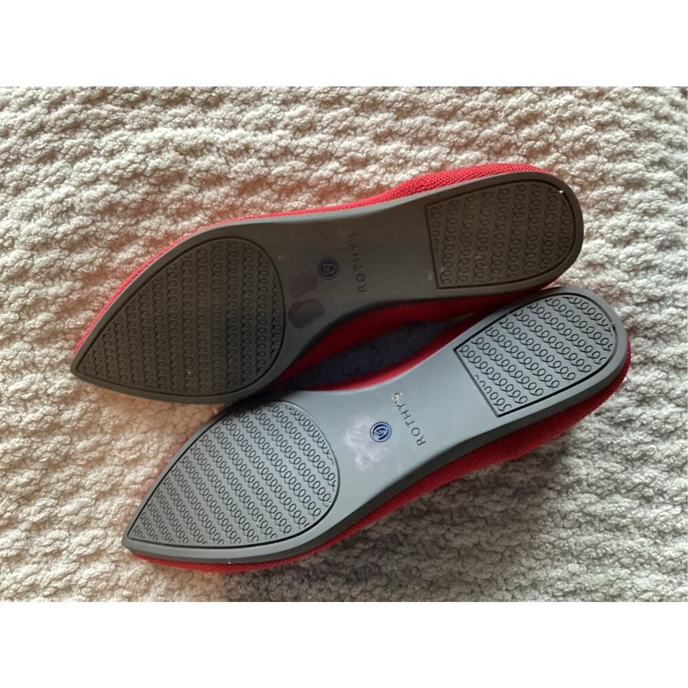 Ruthy's the point ballet flat in red women's size 8.5 - Picture 10 of 10